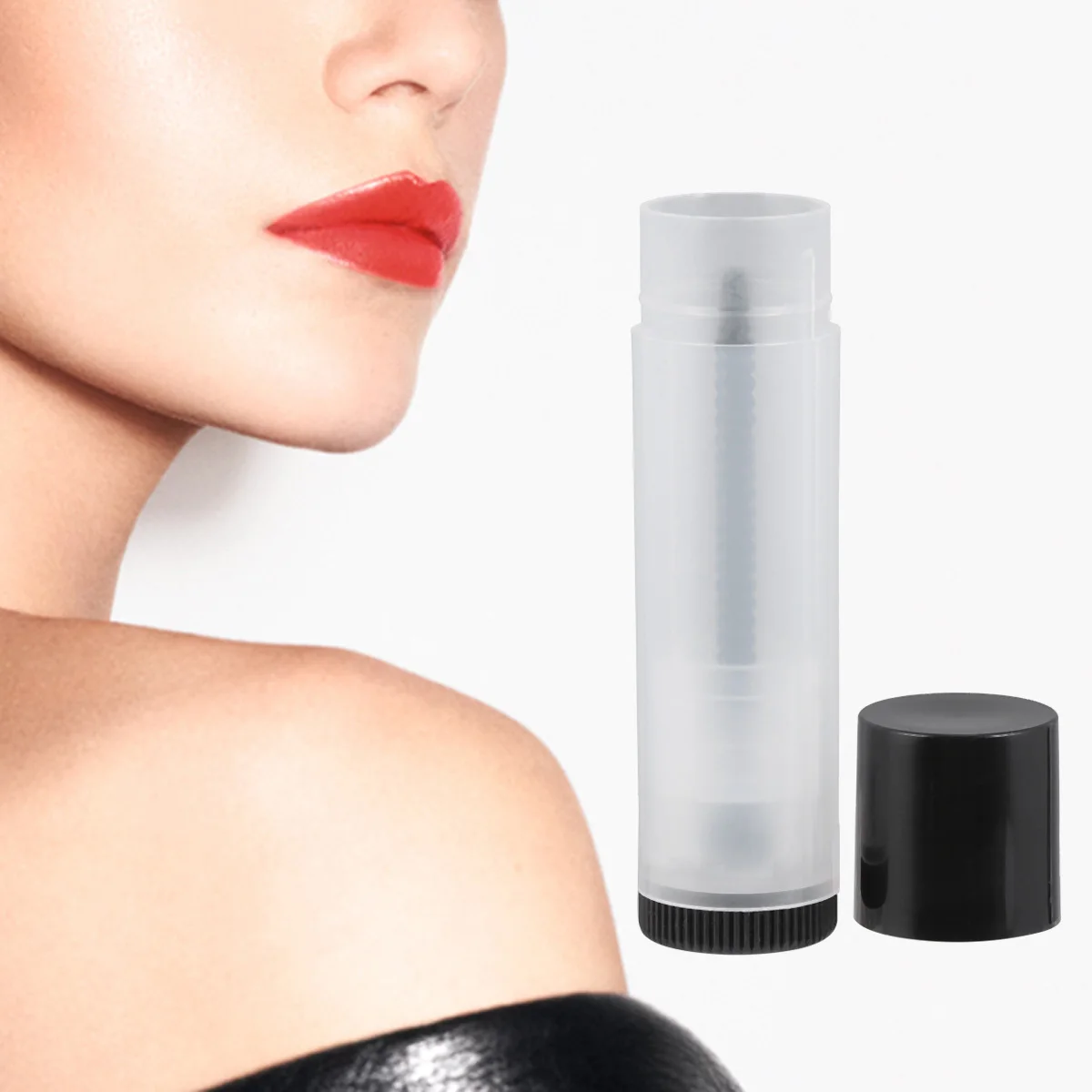 20 قطعة أنابيب بلسم الشفاه شفافة متينة المحمولة زجاجة بلسم الشفاه الحاويات إعادة الملء أنابيب أحمر الشفاه واضحة DIY بها بنفسك #3