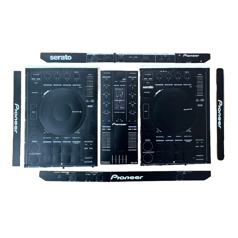 PVC self-adhesive film Skins Pioneer DDJ-SR Controller Fully Surrounded Protection Sticker  Colors Optional Film (Not Machine)