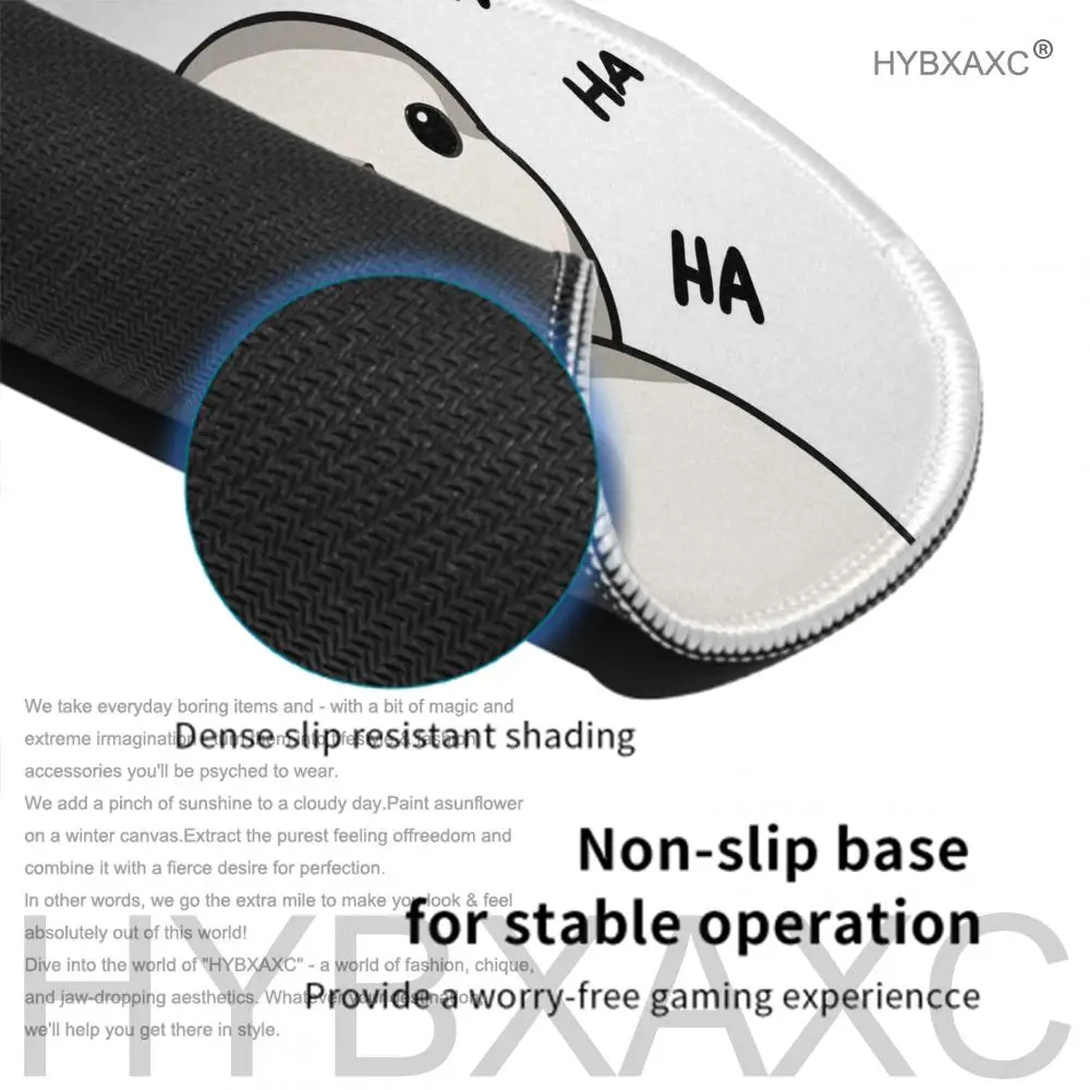 Alas Mouse Bebek Keraguan Lucu Alas Mouse Kecil Karet Kartun 45X40 Keyboard Kantor Komputer Alas Mouse Permainan E-sport ROGs