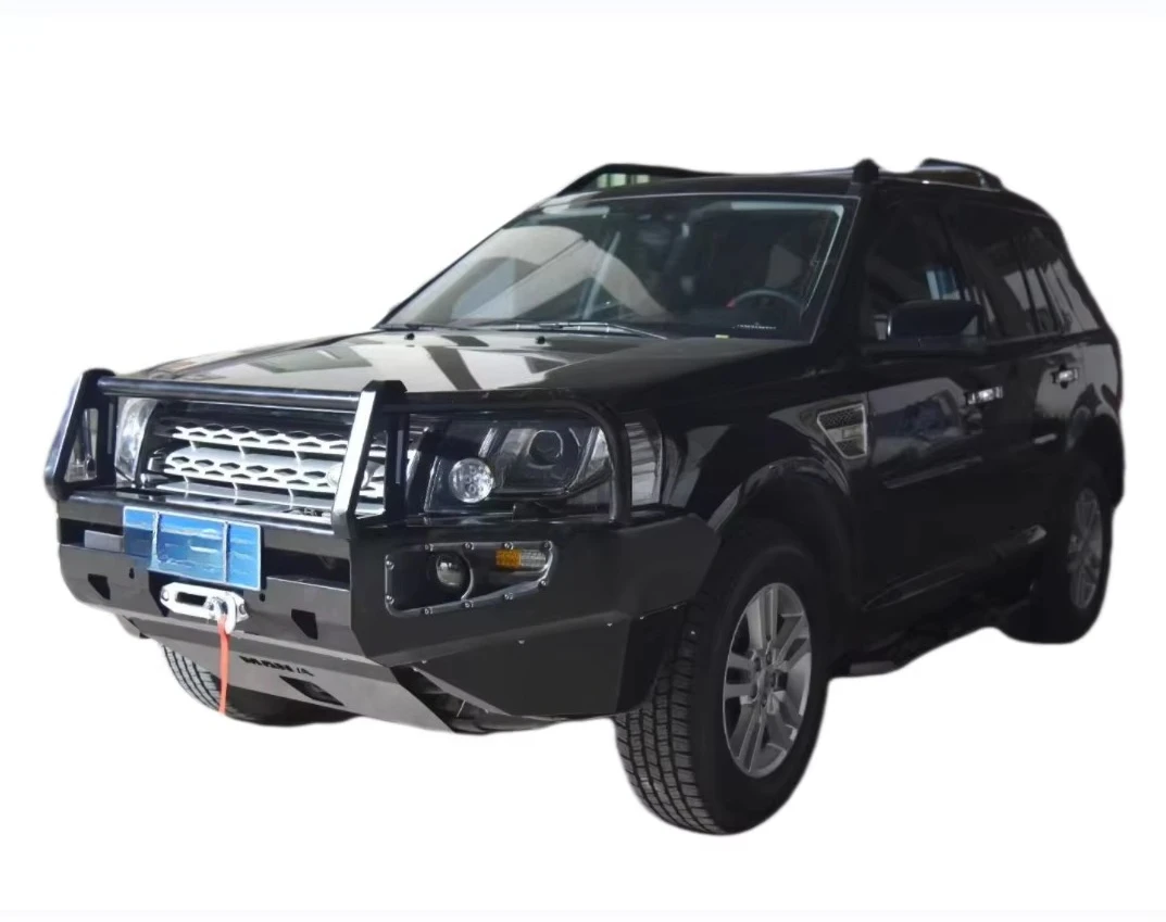 Off-Road Steel Front Bumper Bull Bar for Freelander 2 L359 view 2
