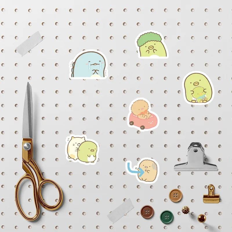 10/30/50/100pcs Cute Sumikko Gurashi Game Stickers DIY Scrapbook Diary Stationery Luggage Decorative Cartoon Sticker Kids Toys - Image 3
