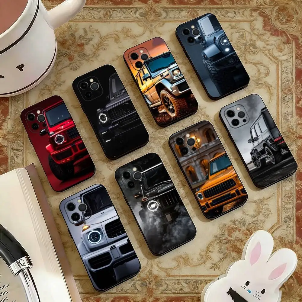 

G-Wagen-car Phone Case For iPhone 17, 16,15,14,13,12,11 Plus,Pro Max, Others Soft Black Cover