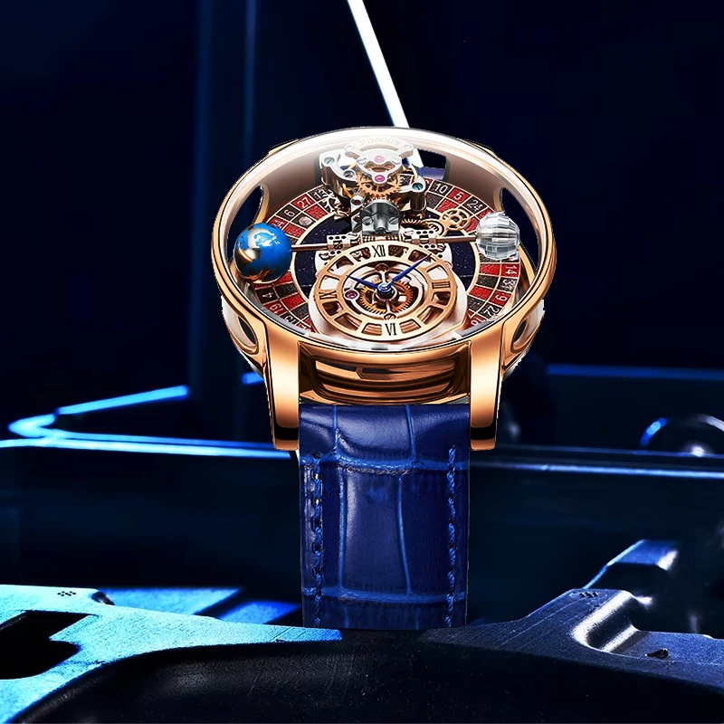 Montre Homme 2024 Gambling Disk Richard Mens Watches Top Brand Luxury Jacob&Co Astronomia Quartz Roulette Watch Baselworld