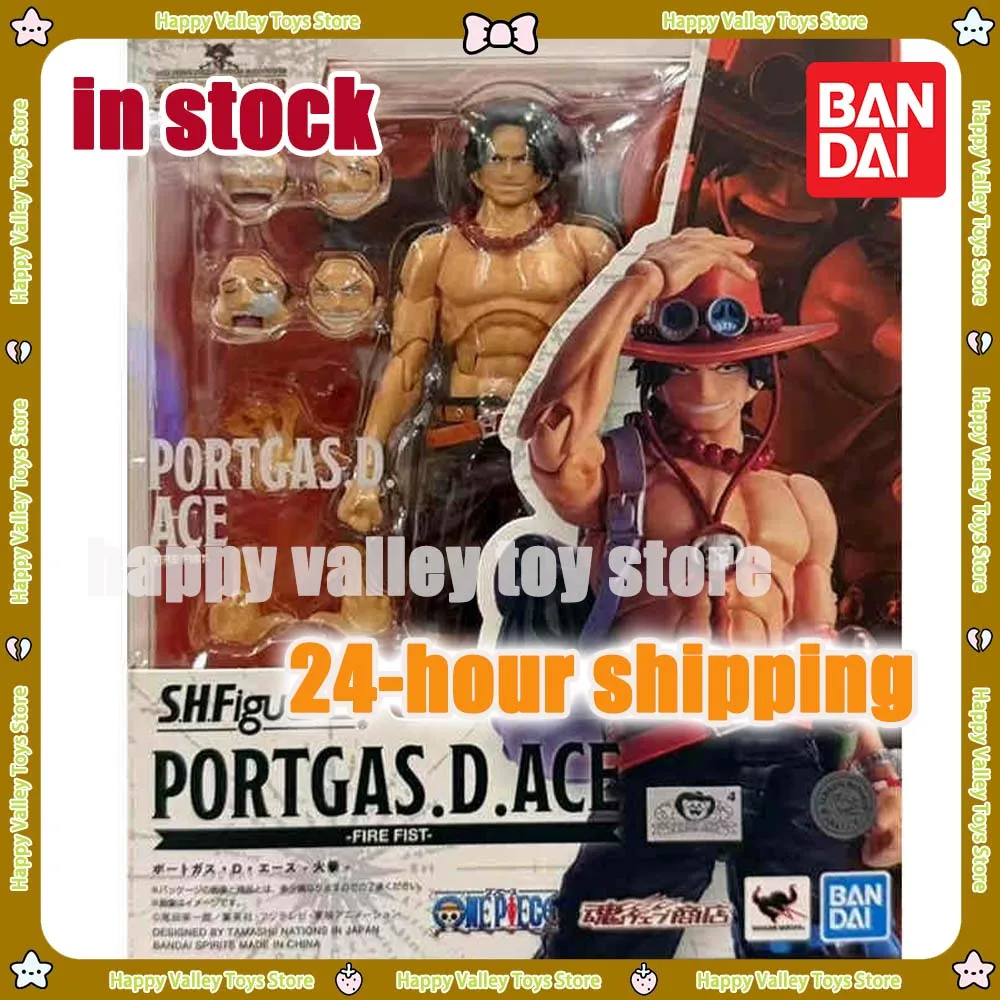 

Оригинальная фигурка Bandai S.H.Figuarts ACE SHF PORTGAS D ACE Fire Fis в наличии, коллекция аниме, фигурки, модель игрушки для детей