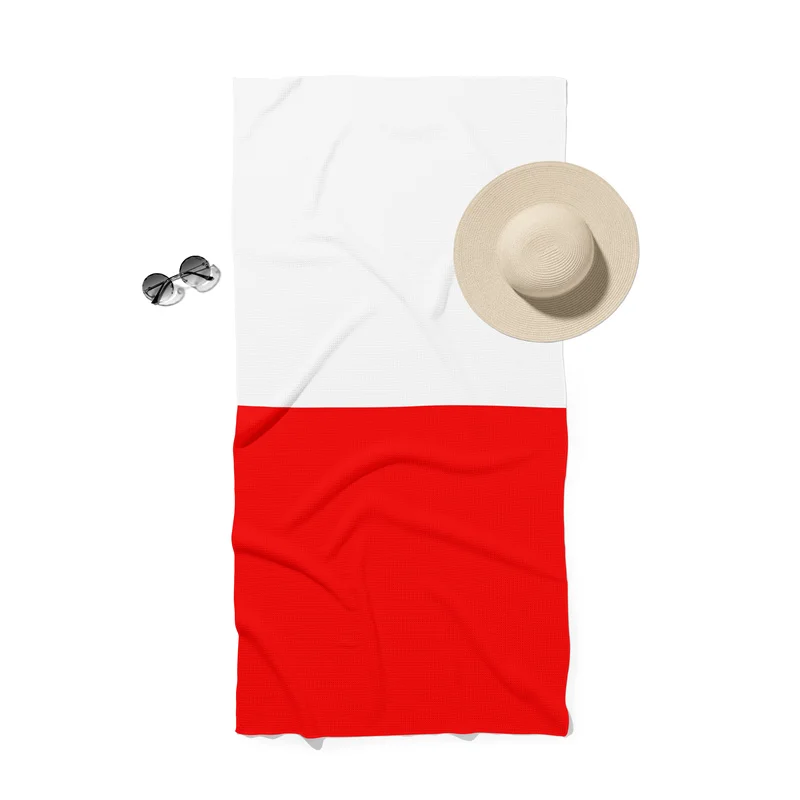 Aertemisi County Tyrone Ireland Waffle Beach Towel Extra Large Oversize 180cm x 90cm