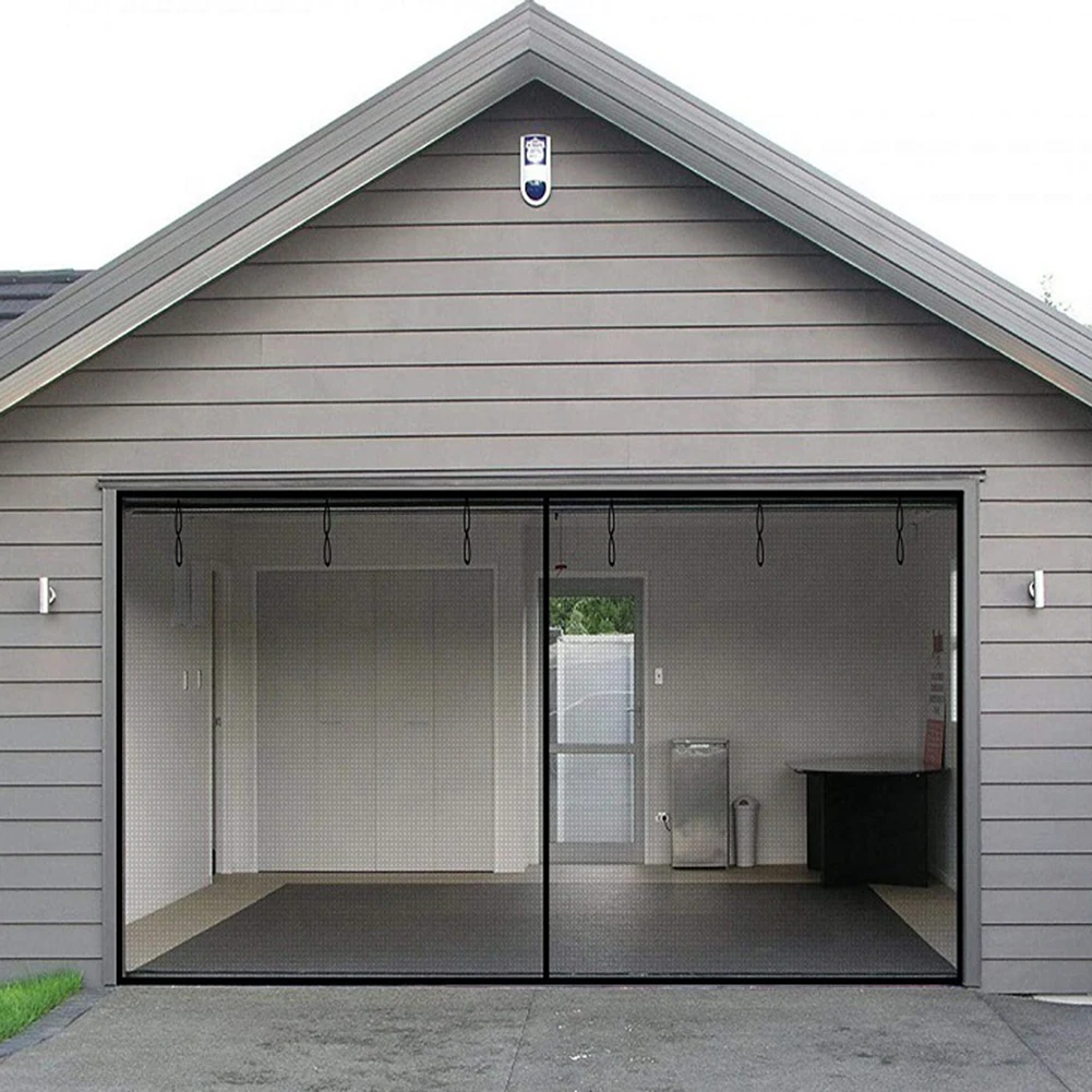 

Черный, простой в установке экран, входной экран без помощи рук, идеально подходит для гаражных ворот, предназначенный для 1 автомобильных гаражей