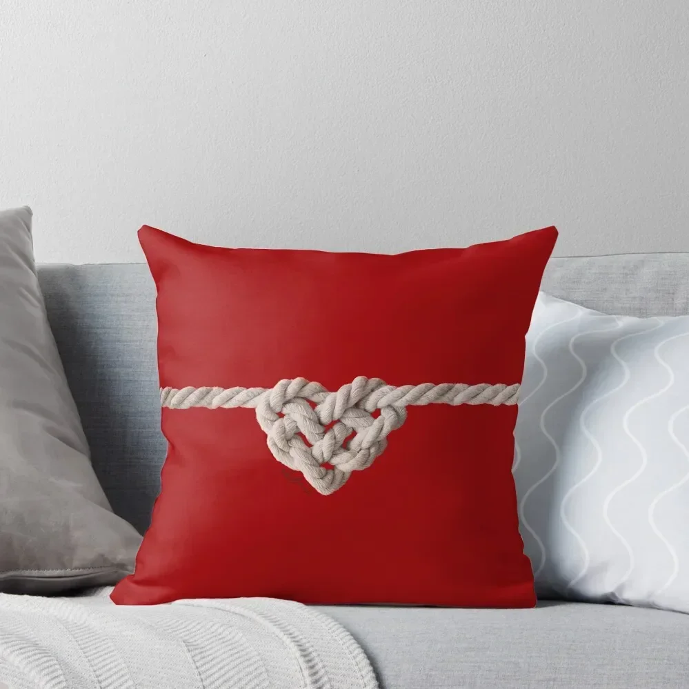 Shibari heart Throw Pillow Decorative Sofa Cushions Pillow Decor pillow