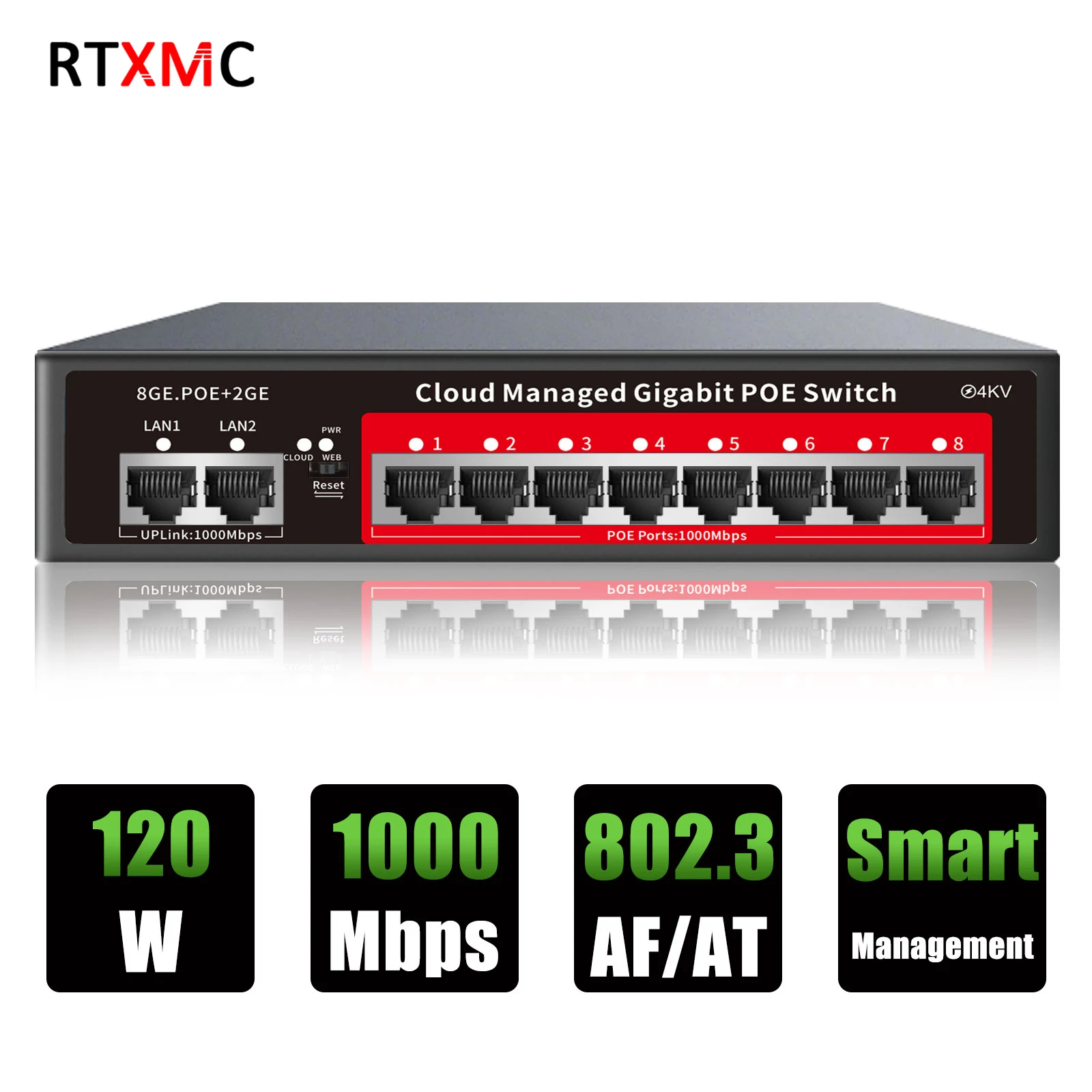 4-8-16port-cloud-managed-1000mbps-poe-switch-support-web-app-smart-managed-remote-control
