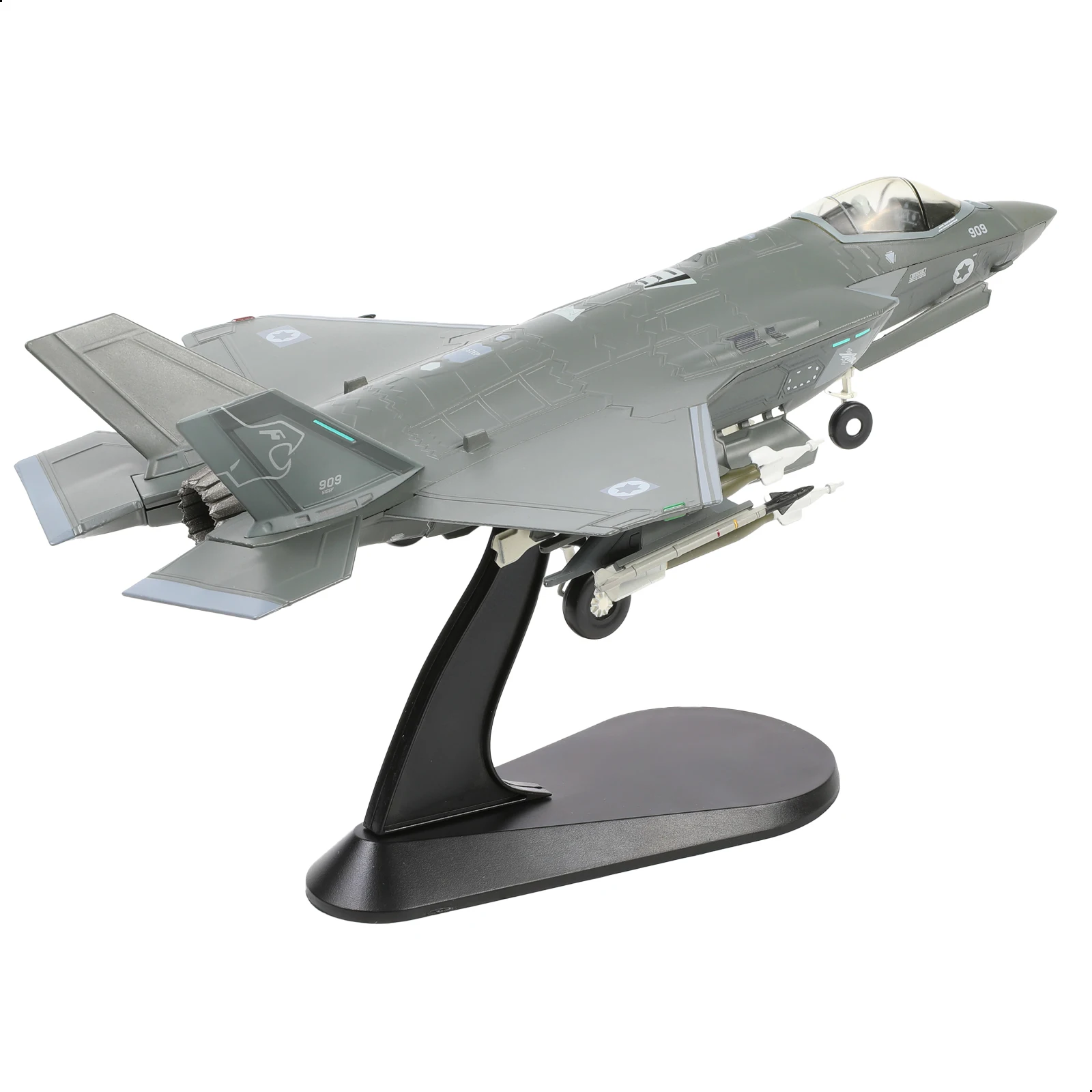 

NUOTIE 1/72 F-35I Israeli Air Force Stealth Fighter Diecast Metal Model Adult Military Collection Display Gift