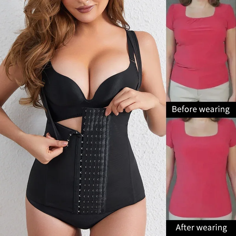 

Shaping Clothes Women Body Shaper Slimming Sheath Woman Flat Belly Waist Trainer Slimming Lingerie Women's Binders and Shapers