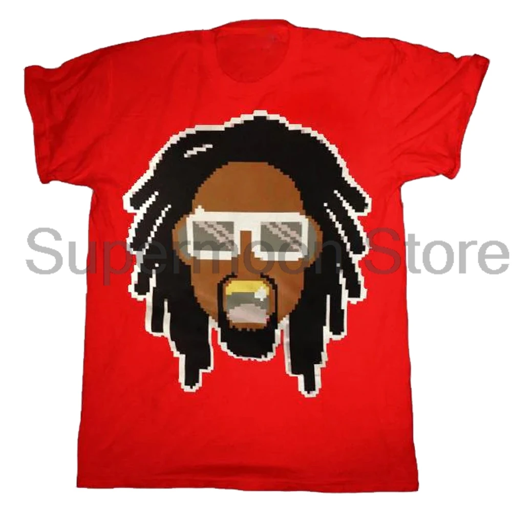 Lil Jon 8-Bit T-shirt 2026 Tour Crewneck Short Sleeve Heavyweight Cotton Tee Men Women Streetwear Tops
