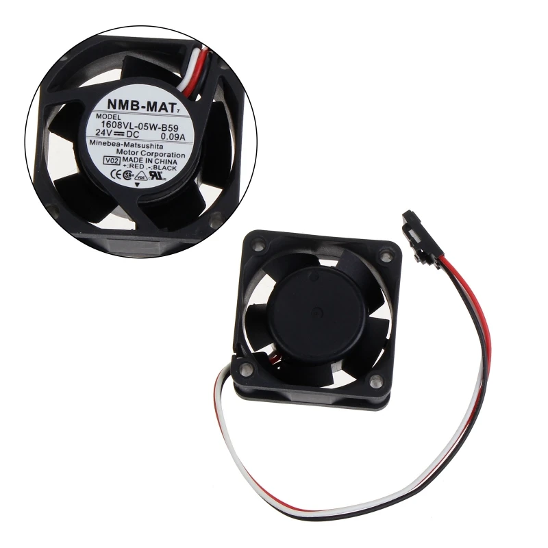 New Cooling Fan for 1608VL-05W-B59 40x40x20mm Fan 24V 0.09A for NMB Inverter Fan