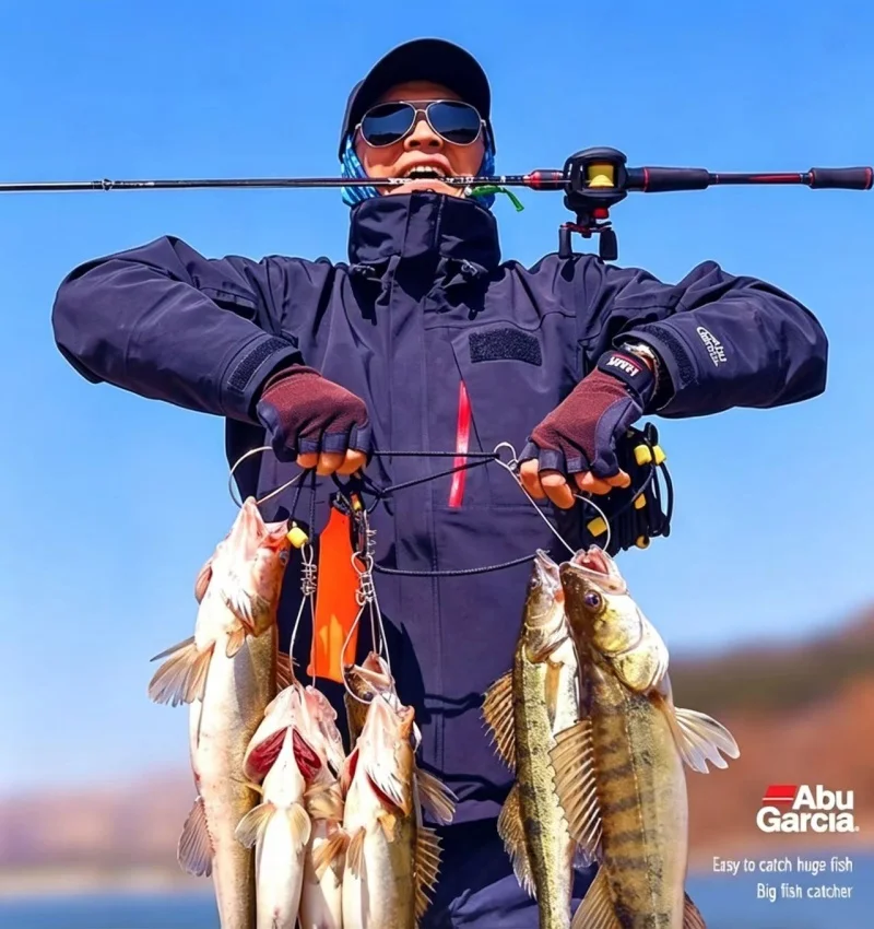 Abu Garcia Neue Metall-Baitcasting-Rolle 18KG Max. Bremskraft mit Hoch- und Niedriggeschwindigkeits-Schutzlager Starkes Salzwasser-Angelgerät – Detail 5