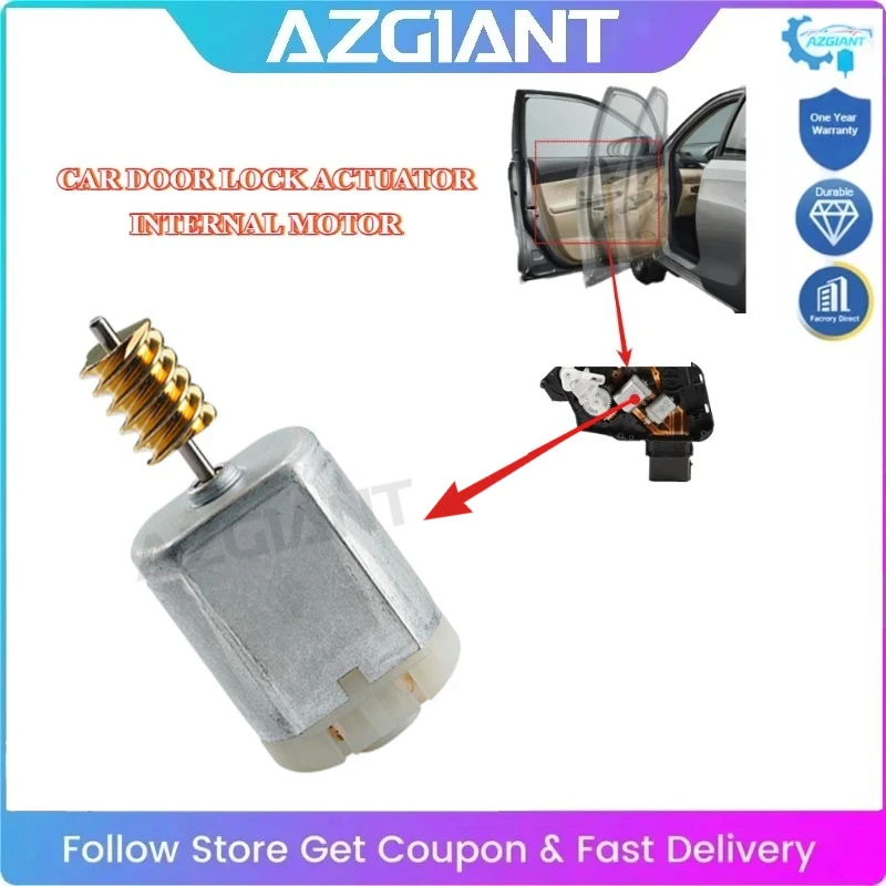 

AZGIANT Car Side Door Locking System Motor 12V High-Speed Actuator For Ford Focus MK2 Mondeo MK3 Galaxy MK4 Car Parts