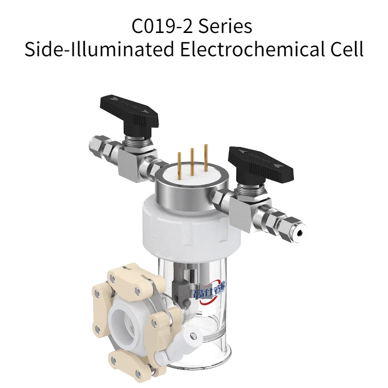 

C019-2 Series Side-illuminated Electrochemical Cell, Absolutely Sealed System Quartz Single Double Layer Three-electrode System