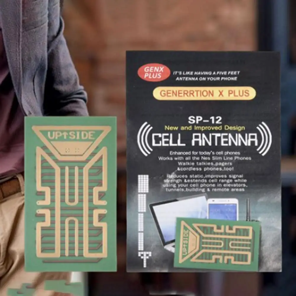 SP-12 Cell Phone Signal Sticker Professional Radiation-free Stable Signal Booster Mobile Phone Signal Enhance Patch for PCS