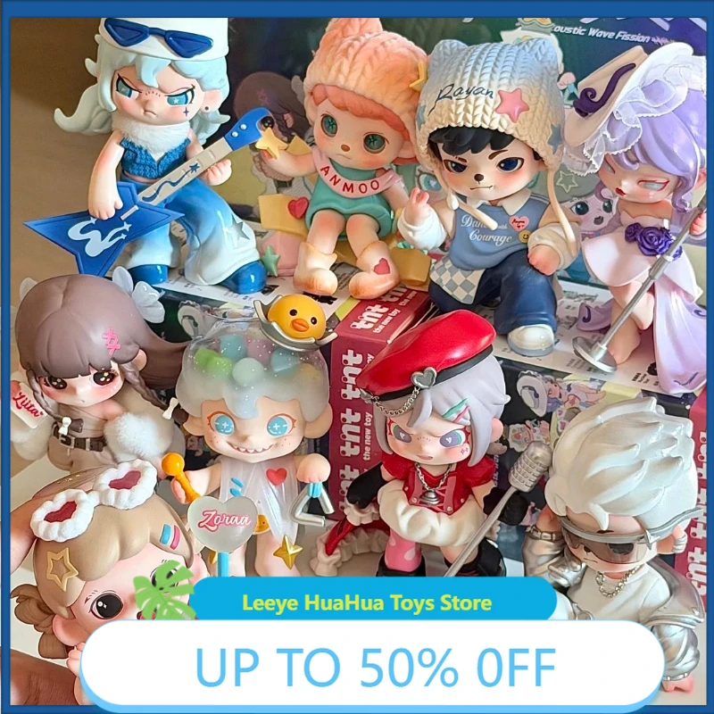 أصيلة جديدة TNT الصوتية موجة الانشطار سلسلة صندوق أعمى ريان دورا زورارا ليتا أنمو أنيتا دودو سطح المكتب اليدوية الحلي لعبة #1