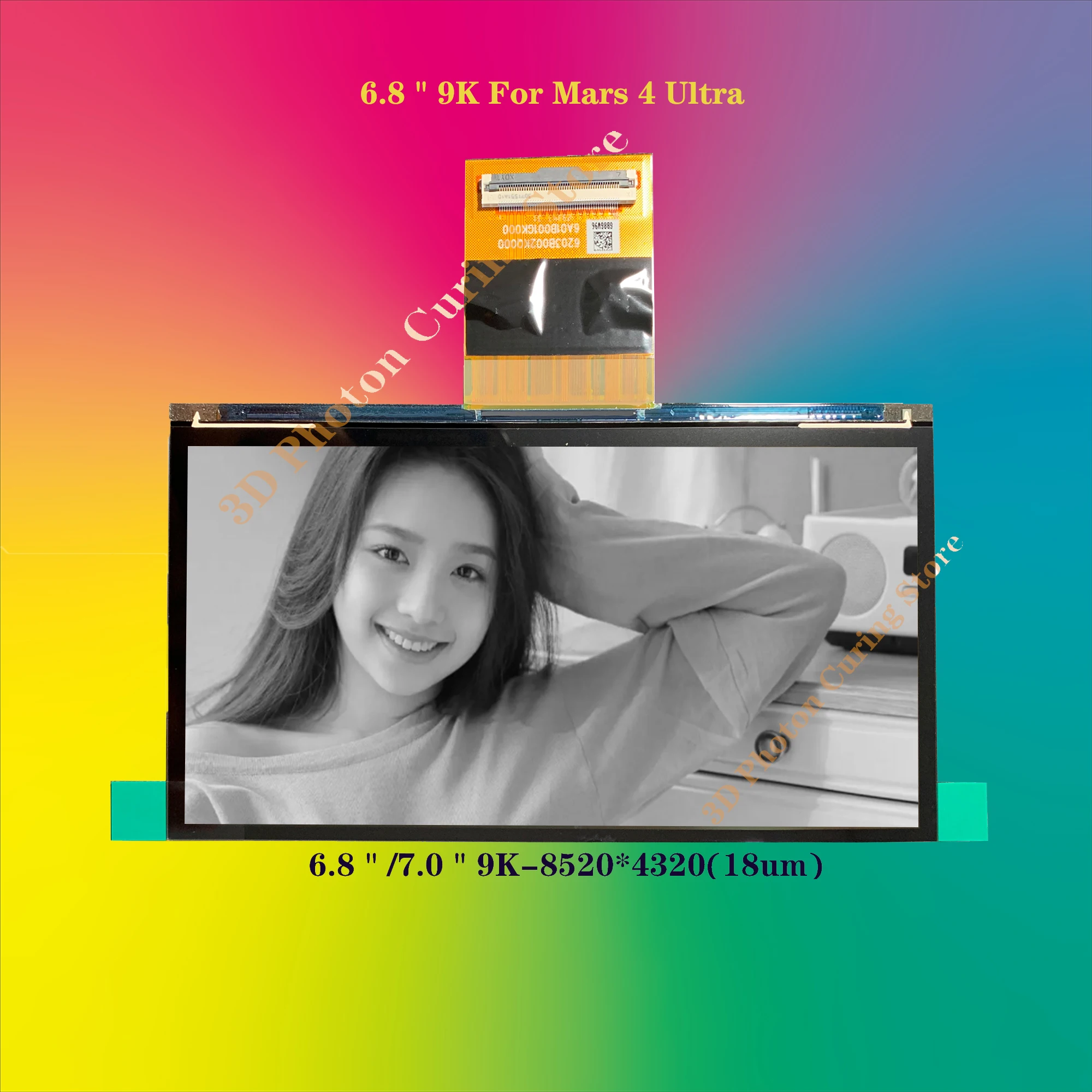

ELEGOO Mars 4 Ultra 6,8 "/7.0" 9K-8520X4320 18um Impresora 3d lcd máquina de impresión uv монокорроática pantalla b/w Senin/