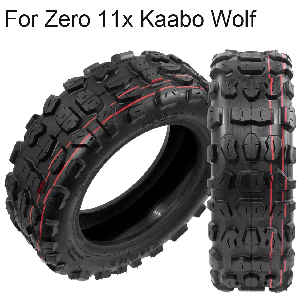 

Widened And Thickene 11 Inch 90/65-6.5 Off Road Vacuum Tire For Electric Scooter Zero 11x Kaabo Wolf Self-Repairn Tubeless Tire