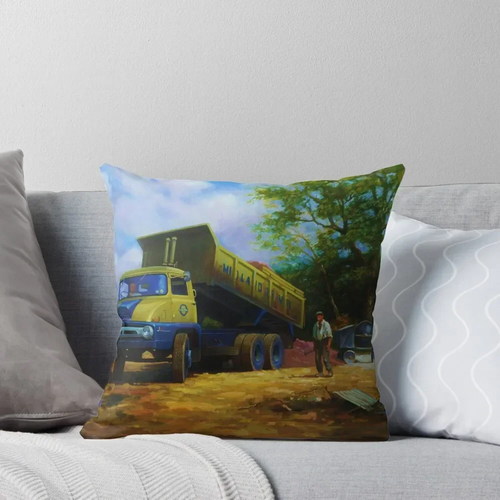 Thames Trader tipper. Throw Pillow bed pillows Christmas Pillowcase pillow