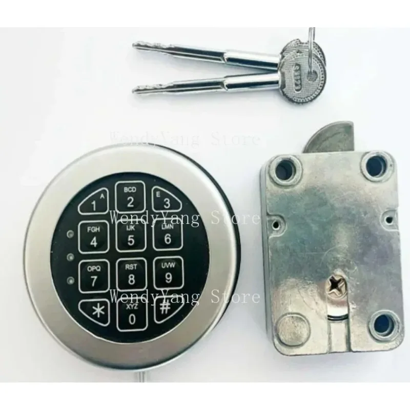 

Подходит для 1 комплекта надежных электронных замков, электромагнитных замков и 2 мастер-ключей с гальванизированными клавишами.