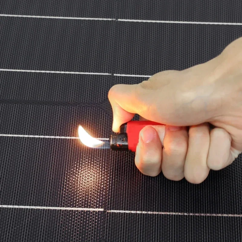 Solar Panel Kit 18V 105W 210W 315W Flexible Solar Panel 12V 24V Waterproof Monocrystalline Solar Cell with 30/60/100A Controller