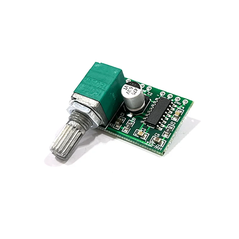 50PCS MINI PAM8403 Amplifier Board 5V Digital Audio AMP Sound System With Potentiometer USB Power Supply