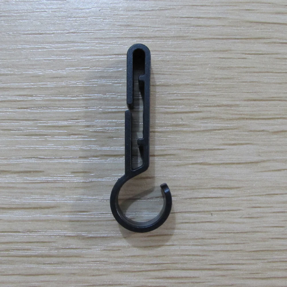 

5pcs Headlamp Clasp Retainer For Safety Anti-Slip Buckle Holder Fastener Stop Black Protective Gear Work Equipment