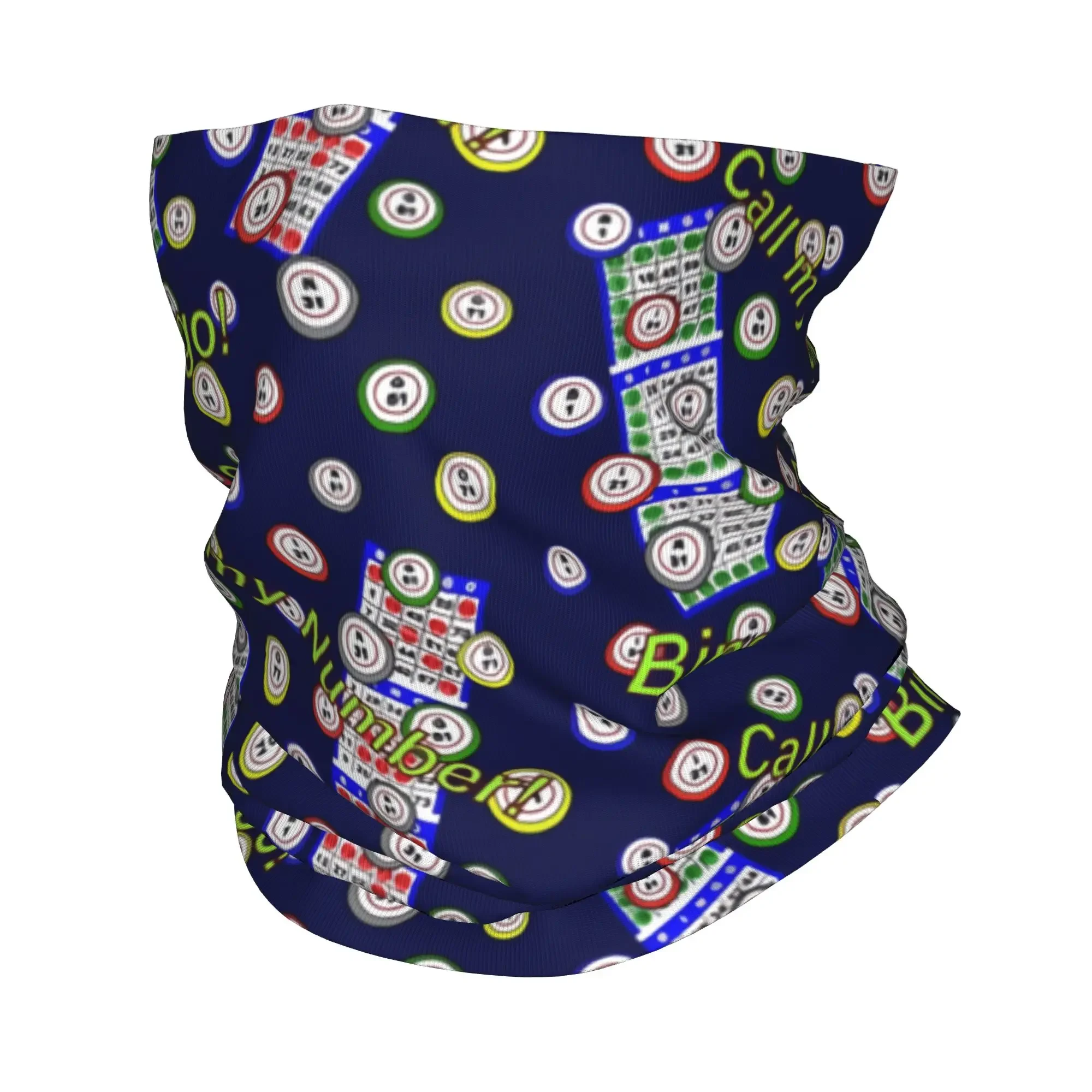 Best Play Bingo Game For Bingo Players Bandana Neck Warmer Women Men Winter Ski Hiking Scarf Gaiter  Face Cover