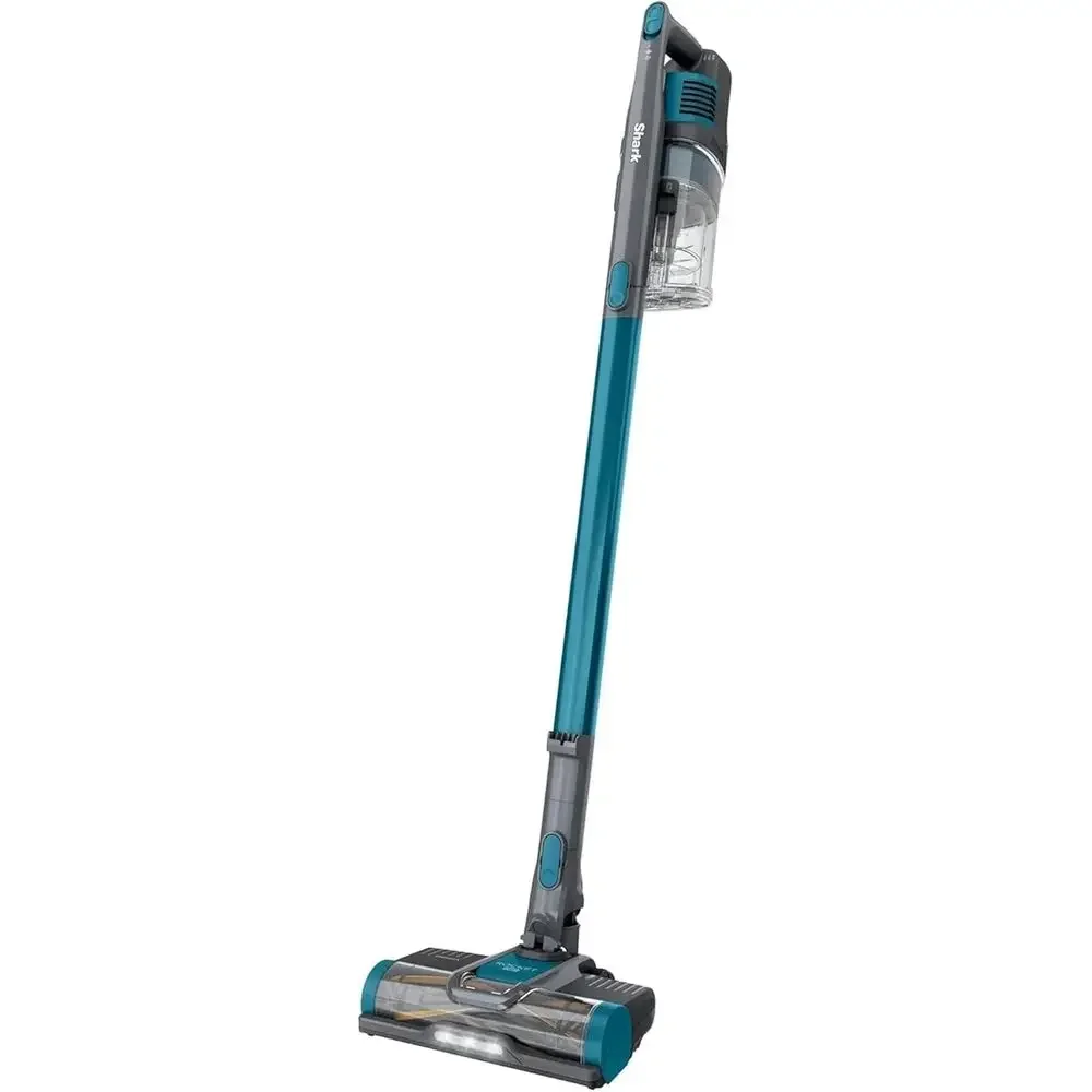 Pet Pro CordlLightweight Stick Vacuum Cleaner, Sel Cleaning Brushroll, 40 Min Runtime, Removable Handheld, XL Dust Cup, Teal/Gre