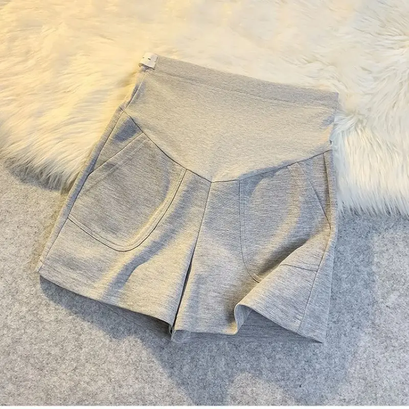 3 Colors Summer Outdoor High Waist Loose Shorts for Pregnant Women Plus Size Pregnancy Sport Pants Casual Ladies Trousers