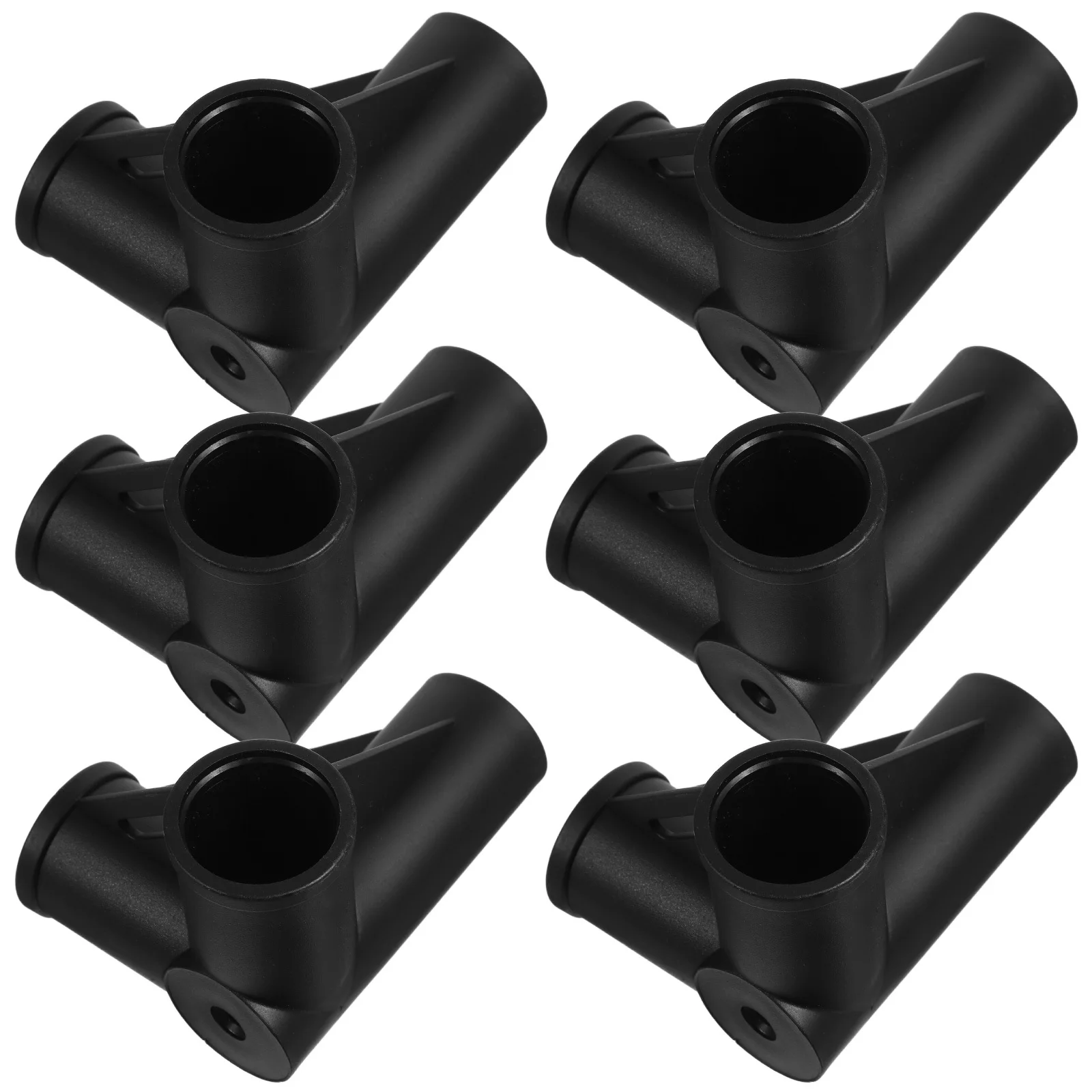 

6Pcs Tent Support Joints Canopy Connectors Durable ABS Material Easy Installation for Pet Tents Outdoor Use Tent Support Joint