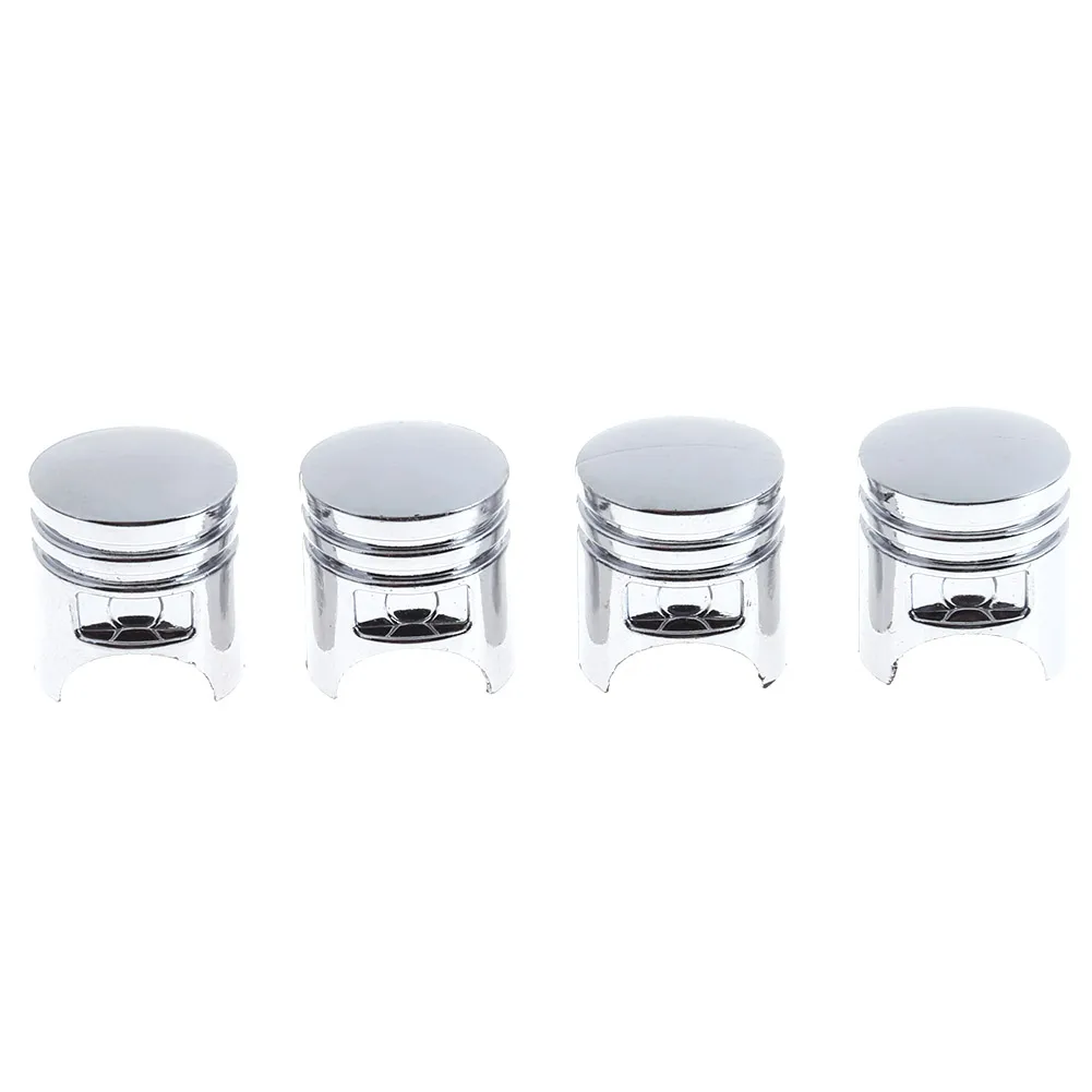 4pcs Wheel Valves Nozzle Caps Leakproof Tire Valve Caps Protection Cover Dustproof Accessories for Car Truck Bike Motorcycle