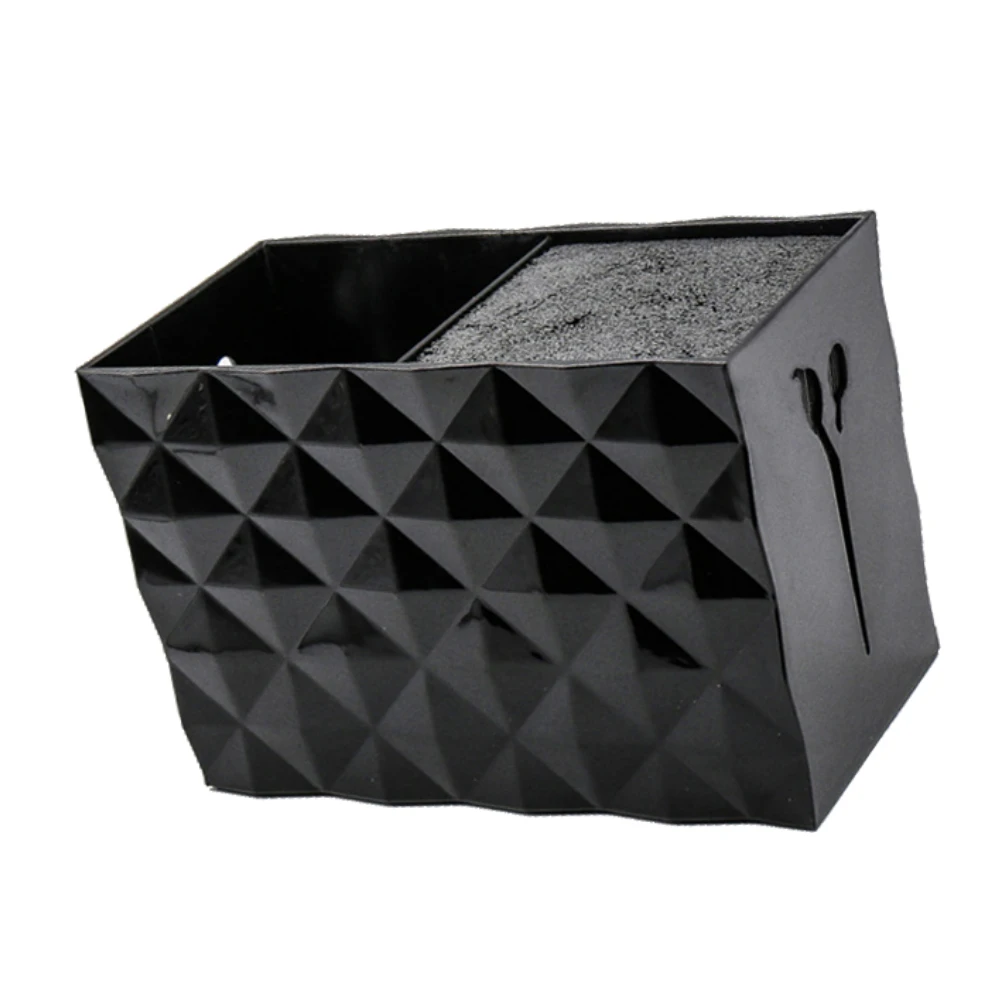 

1Pcs Anti-Slip Hair Salon Tools Holder Double Slots Scissors Case for Clips Brushes Storage Organizer Scissors Case