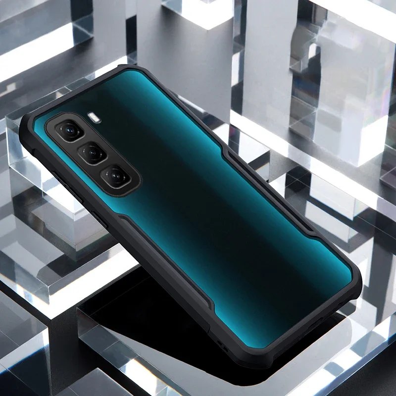 Casing Ponsel untuk Infinix Hot 60 Pro Plus 5G Casing Cangkang Pelindung Bumper Tahan Benturan Penutup untuk Infinix Hot 60i 60 Pro Plus