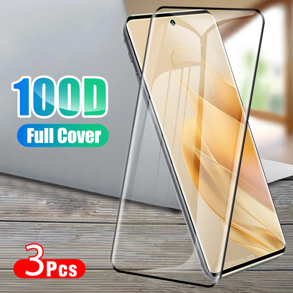 3Pcs Anti scratch screen protector Full Cover curved Clear Tempered Glass For Infinix Zero 30 5G Zero30 4G 2023 6.78 inches