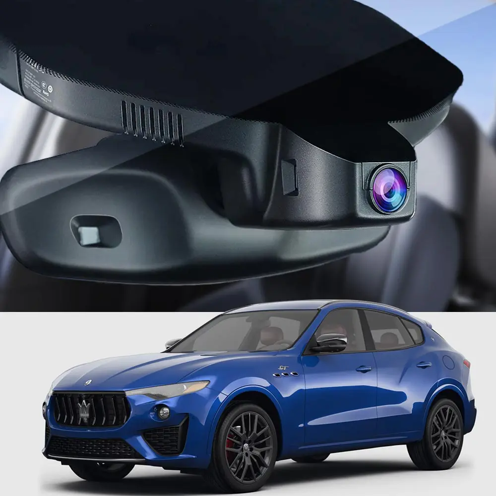 Dash Cam For Maserati Levante/Quattroporte/Ghibli,4K QHD 3840x2160, with memory card and WiFi