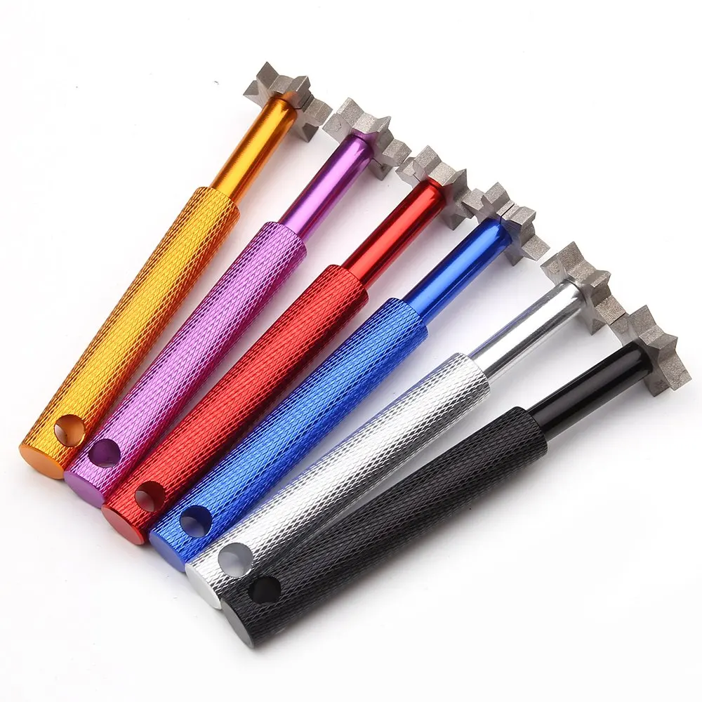 Golf Sharpener Golf Club Grooving Sharpening Tool Golf Club Sharpener Head Strong Wedge Alloy Wedge Sharpening Cut 6 colors