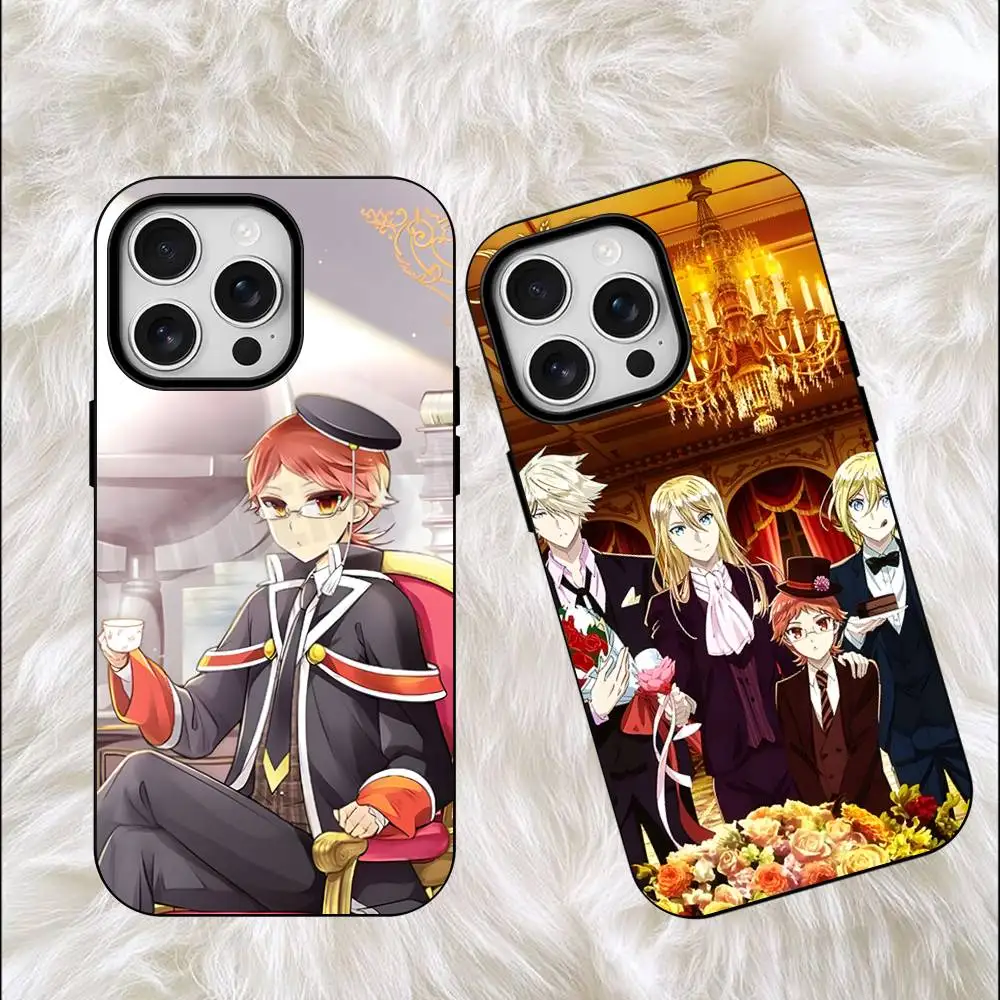 

Royal Tutor Heine For Iphone 17,16,15,14,13,12,11 Pro Mini Max XS Case Frosted Magnetic Shockproof Cover