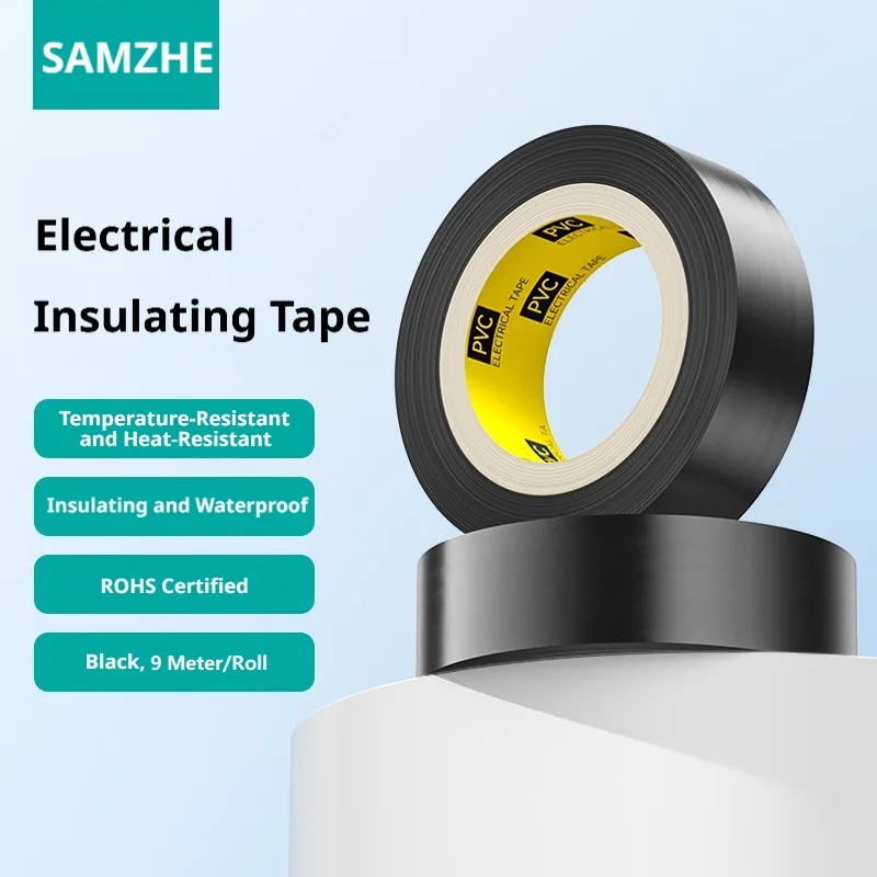 1/5/10 Rolls Electrical Insulation Tape Grade Rubber Adhesive Voltage Flame Retardant Waterproof Sealant For Electrician Repair
