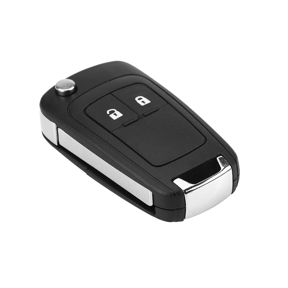 

2 Buttons Key Shell Key Fob Folding Remote 2 Buttons Car Key Fob Shell Case For Vauxhall Opel Astra Insignia Uncut Balde