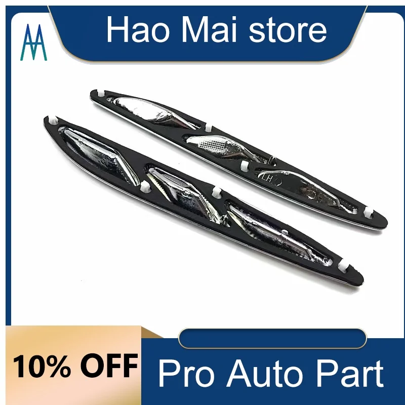 

20811309 Front Left Right Hood Engine Vent Grille Molding Trims Cover for Buick Verano 2012 2013 2014 2015 2016 Silver 20811310