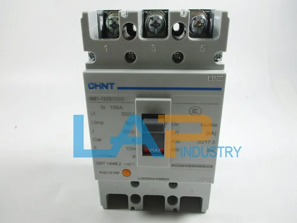 1PC NEW FOR Chint NM1-125S/3300 100A Circuit Breaker