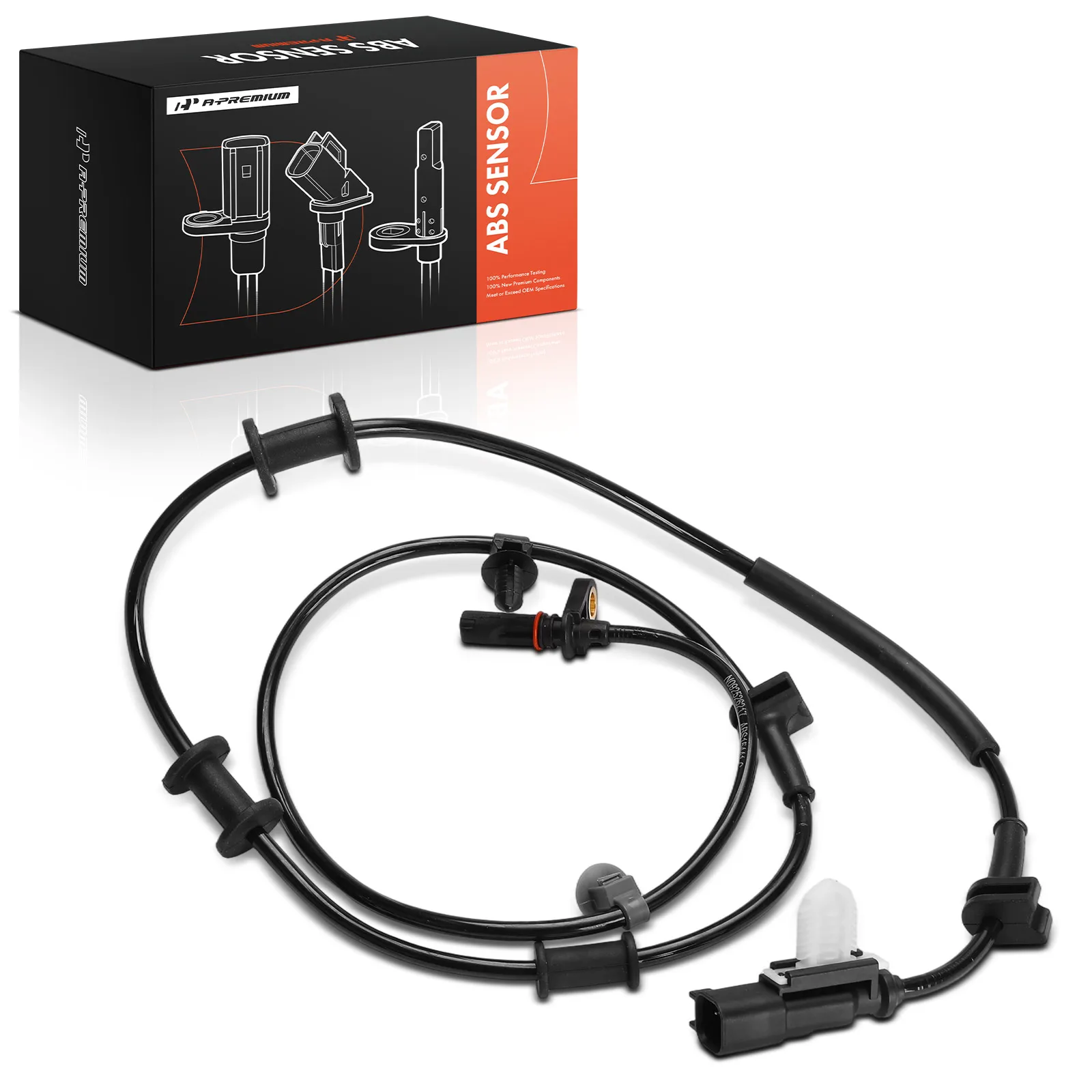 A-Premium Rear Driver Side ABS Wheel Speed Sensor for Ford F-250 Super Duty F-350 Super Duty 17-23 F-450 Super Duty 16-18