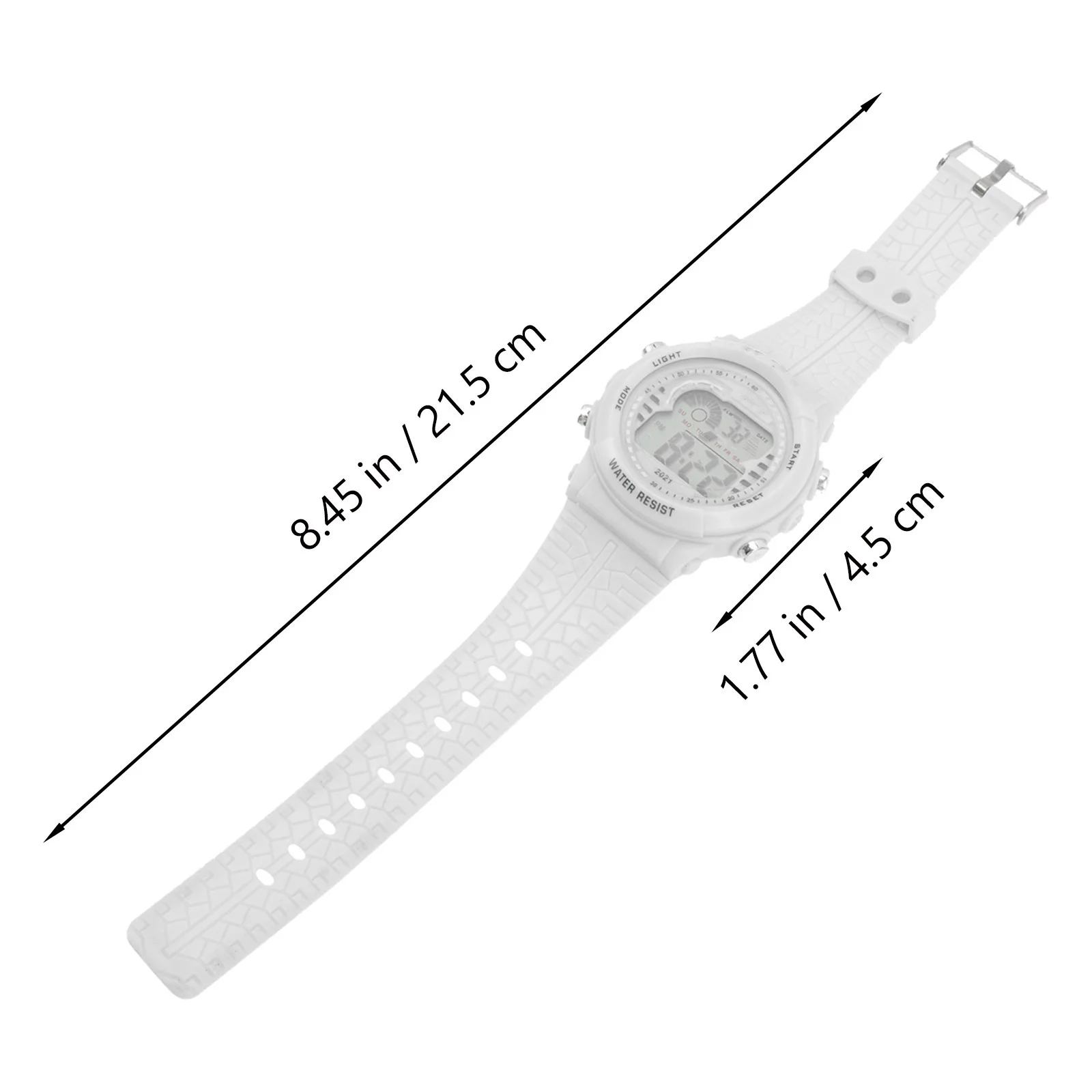 LED digitaal sporthorloge groot scherm waterdicht multifunctioneel sporthorloge duurzaam nauwkeurige timing