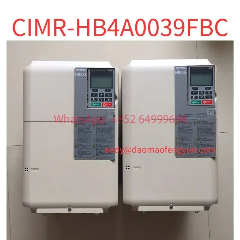 

Second-hand Frequency converter CIMR-HB4A0039FBC 18.5KW/15KW test OK
