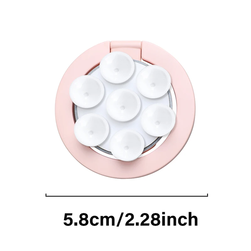 الهاتف الخليوي شفط كأس سوبر حامل المغناطيس ل Magsafe البنصر تدوير حامل هاتف قابل للطي آيفون 12 13 14 15 Xiaomi