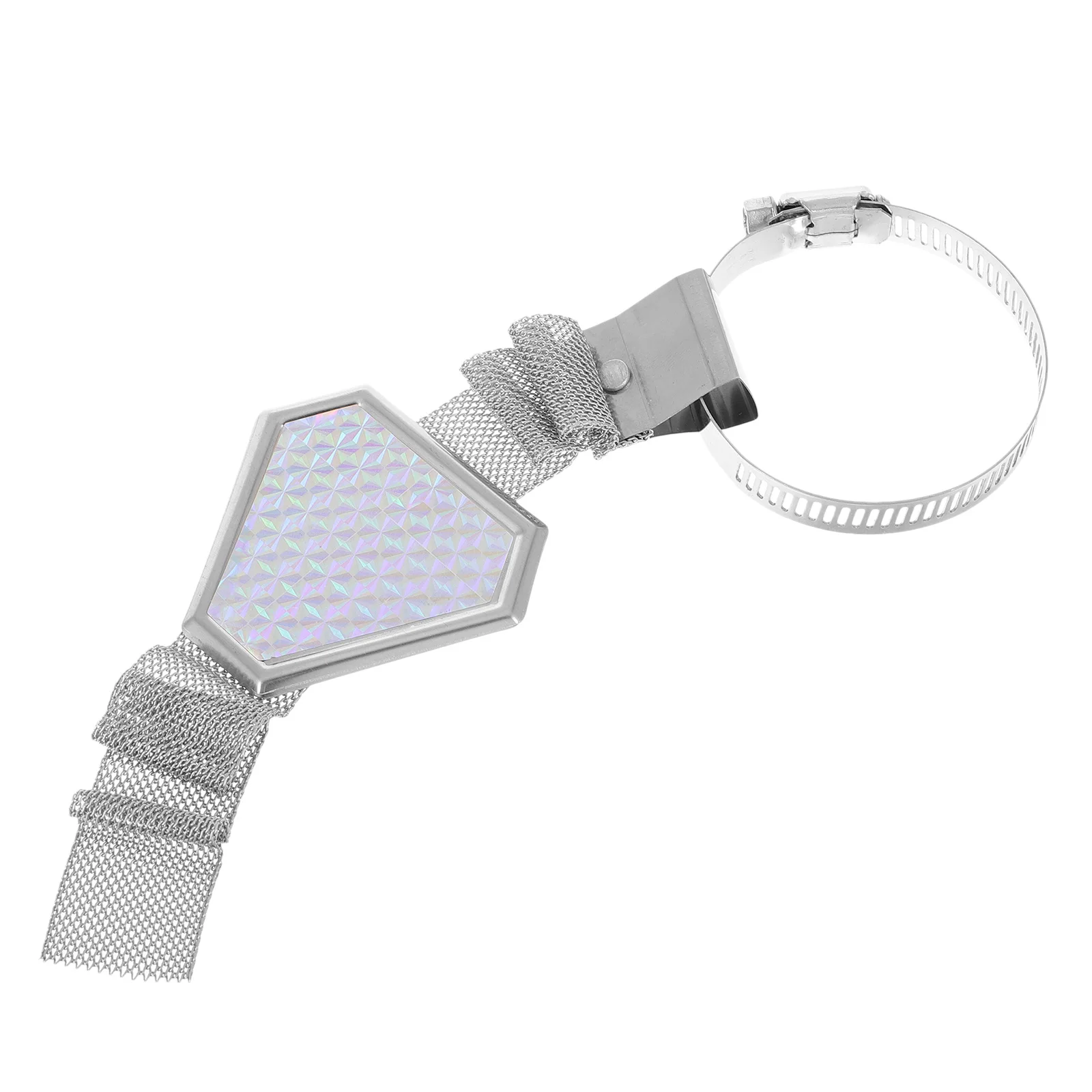 

Anti Static Strip Car Safety Grounding Belt Triangular Metal Chain Electrostatic Reflective Triangle Straps
