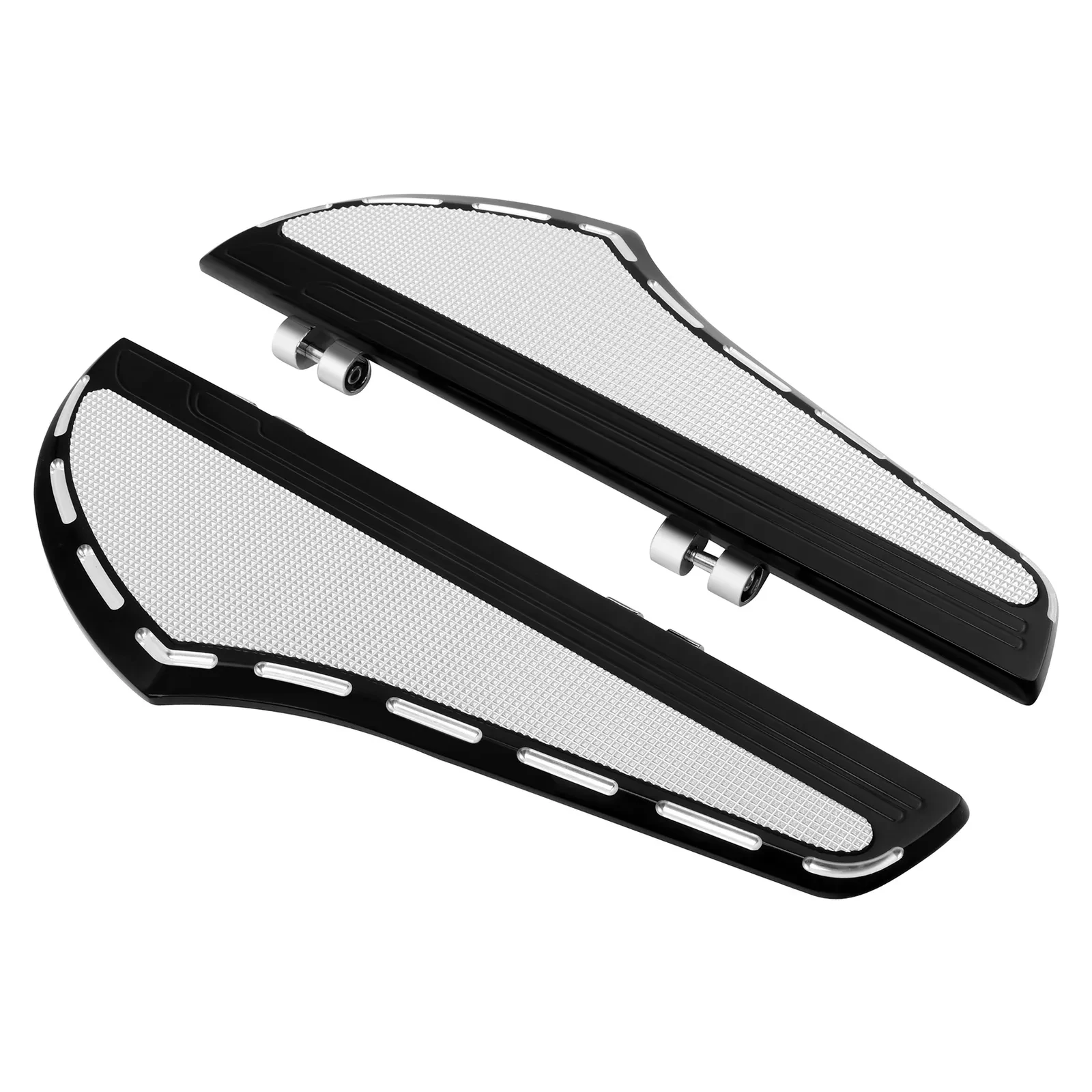 Motorcycle Driver Passenger Footboard Floorboard For Harley Touring Road Glide 2000-2024