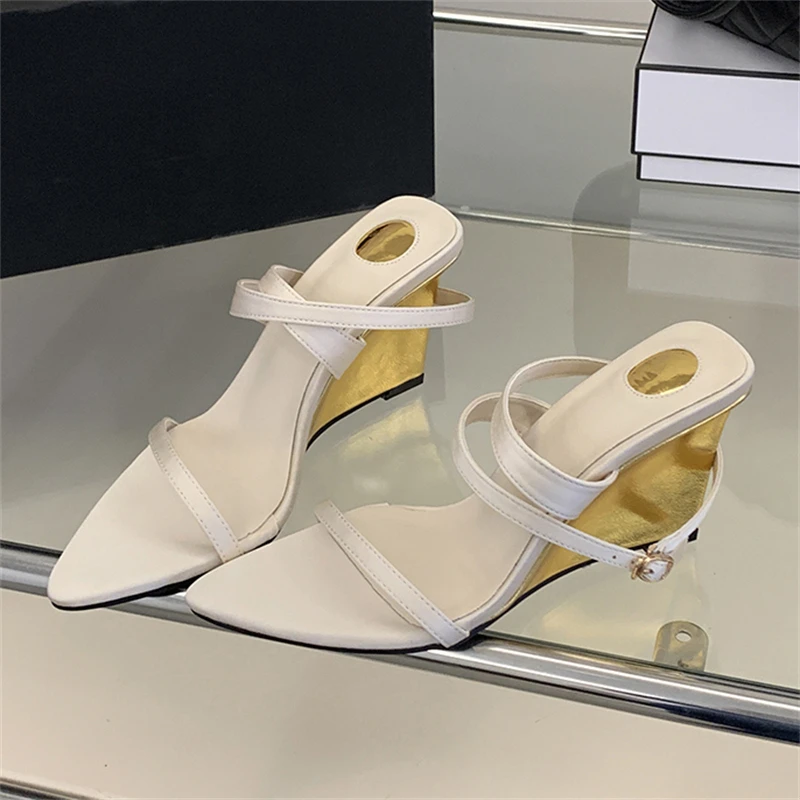 Elegante Keilabsatz-Peeptoe-Sa – Crossfit Ladies Bewertung und Preis